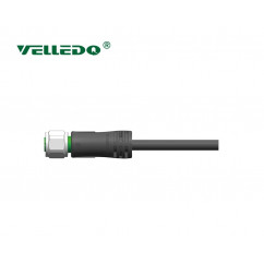 Соединитель для распределительной коробки VELLEDQ M12-F12T07-5.0PVC/BK